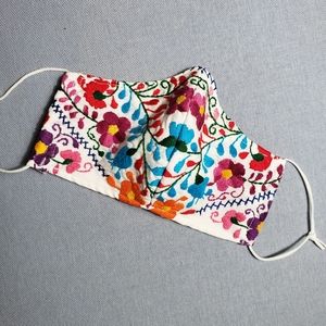 Beautiful Mexican style face mask